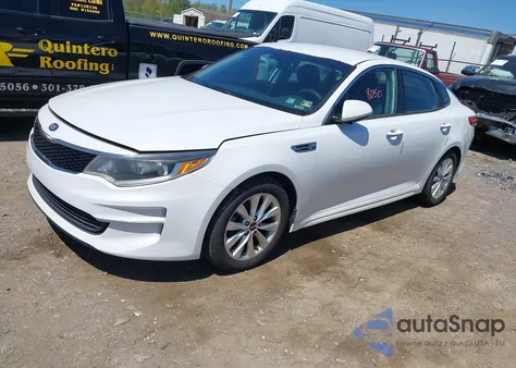2016 Kia Optima Lx from USA, damaged, VIN 5XXGT4L31GG008961